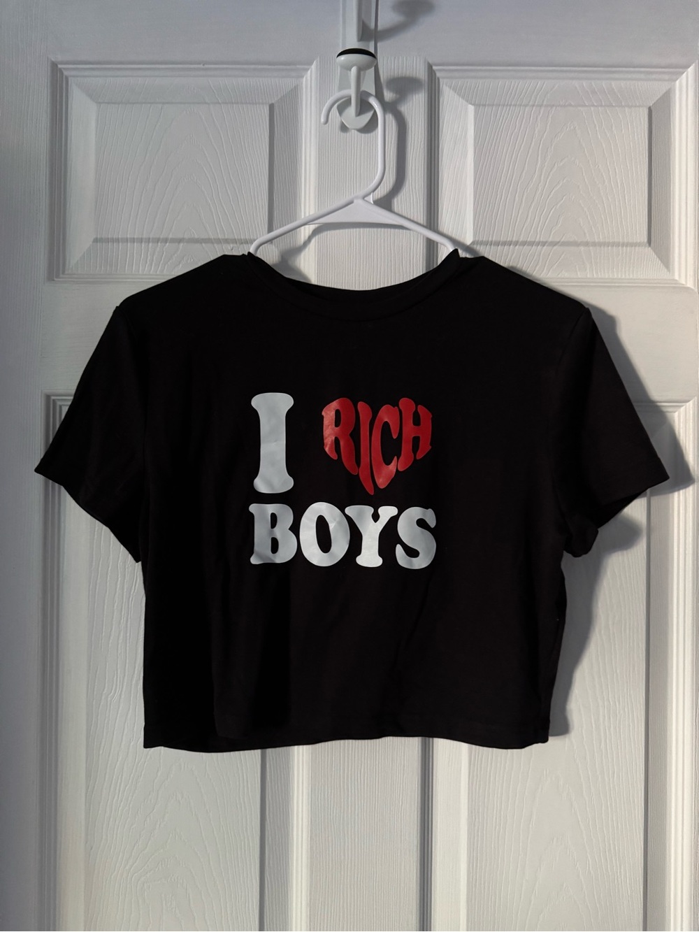 3 for $20 I ❤️ RICH BOYS Crop Top 🖤